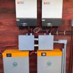 How does solar battery storage work feature