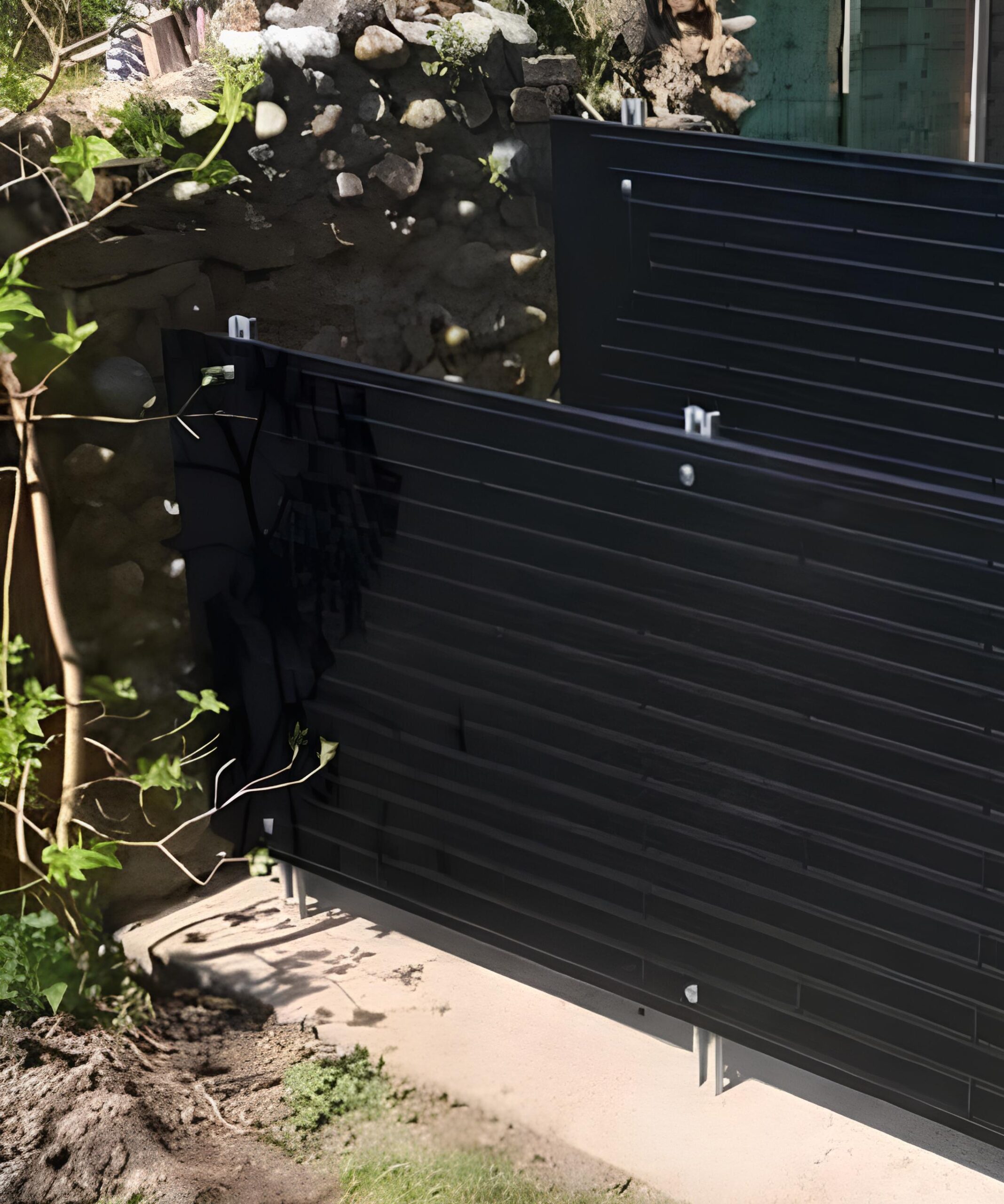 Solar water heating panels installed outdoors in Fife
