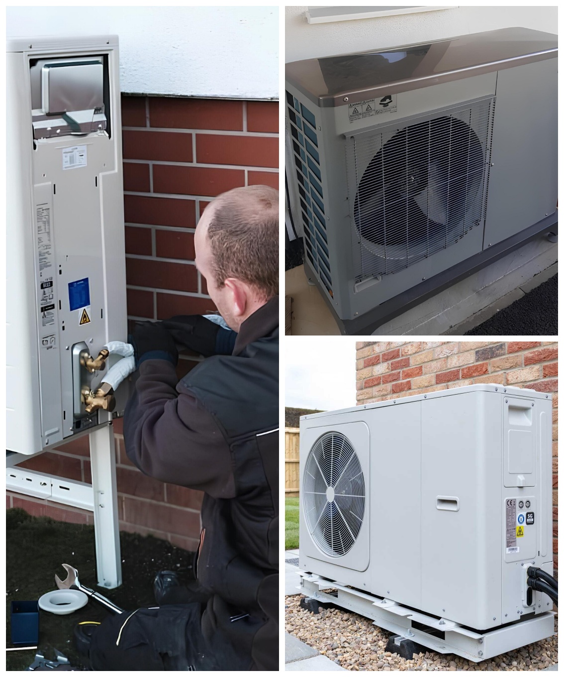 A high-performance outdoor air source heat pump designed for maximum energy savings, eco-friendly heating, and professional-grade installation.