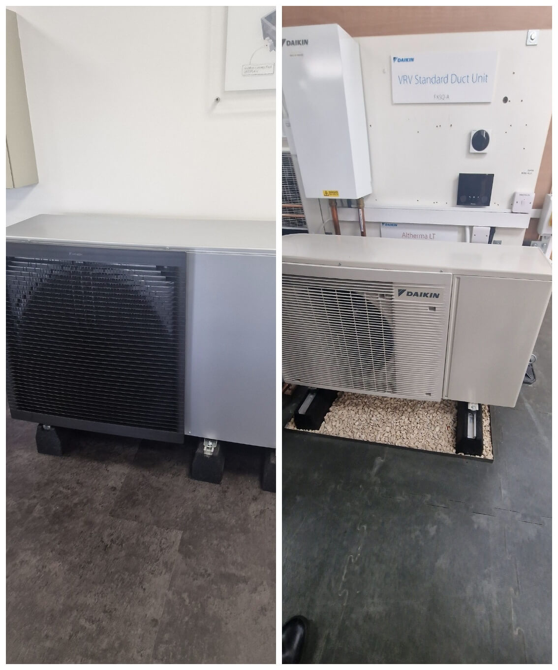 Professional installations of high-performance heat pumps to a home’s heating system for optimal energy savings.