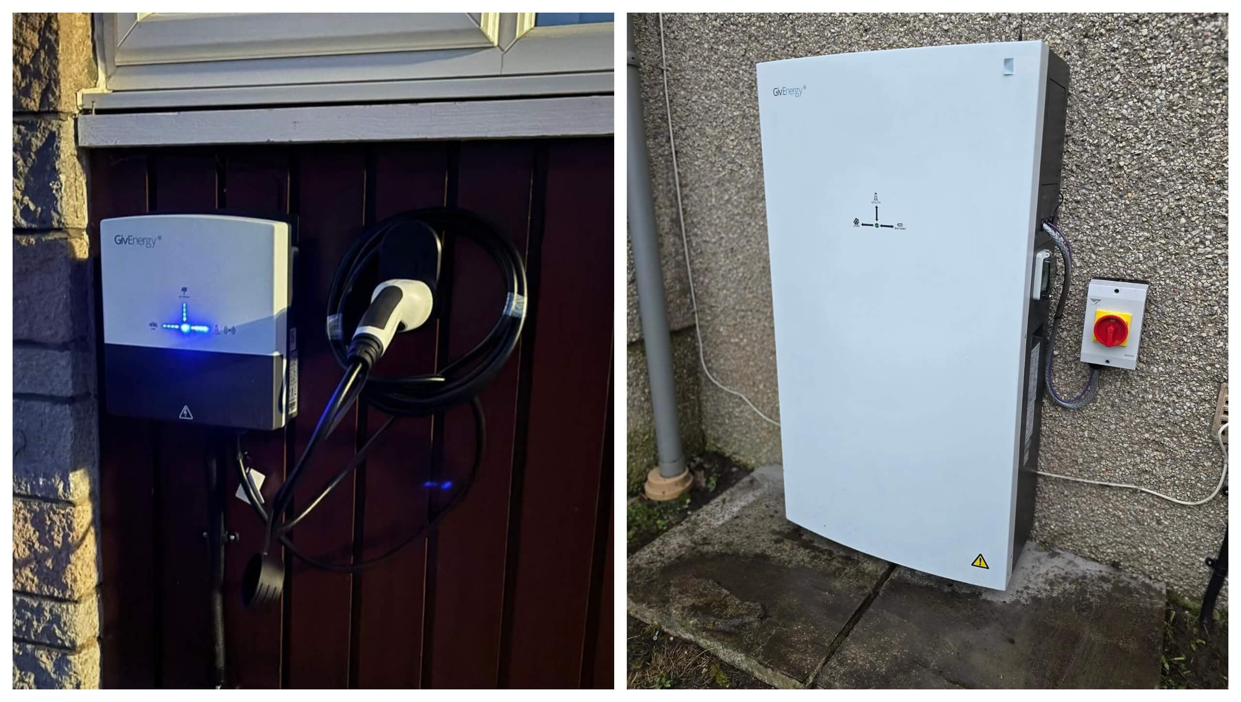 Efficient residential solar inverter installations mounted outdoors for optimal energy conversion