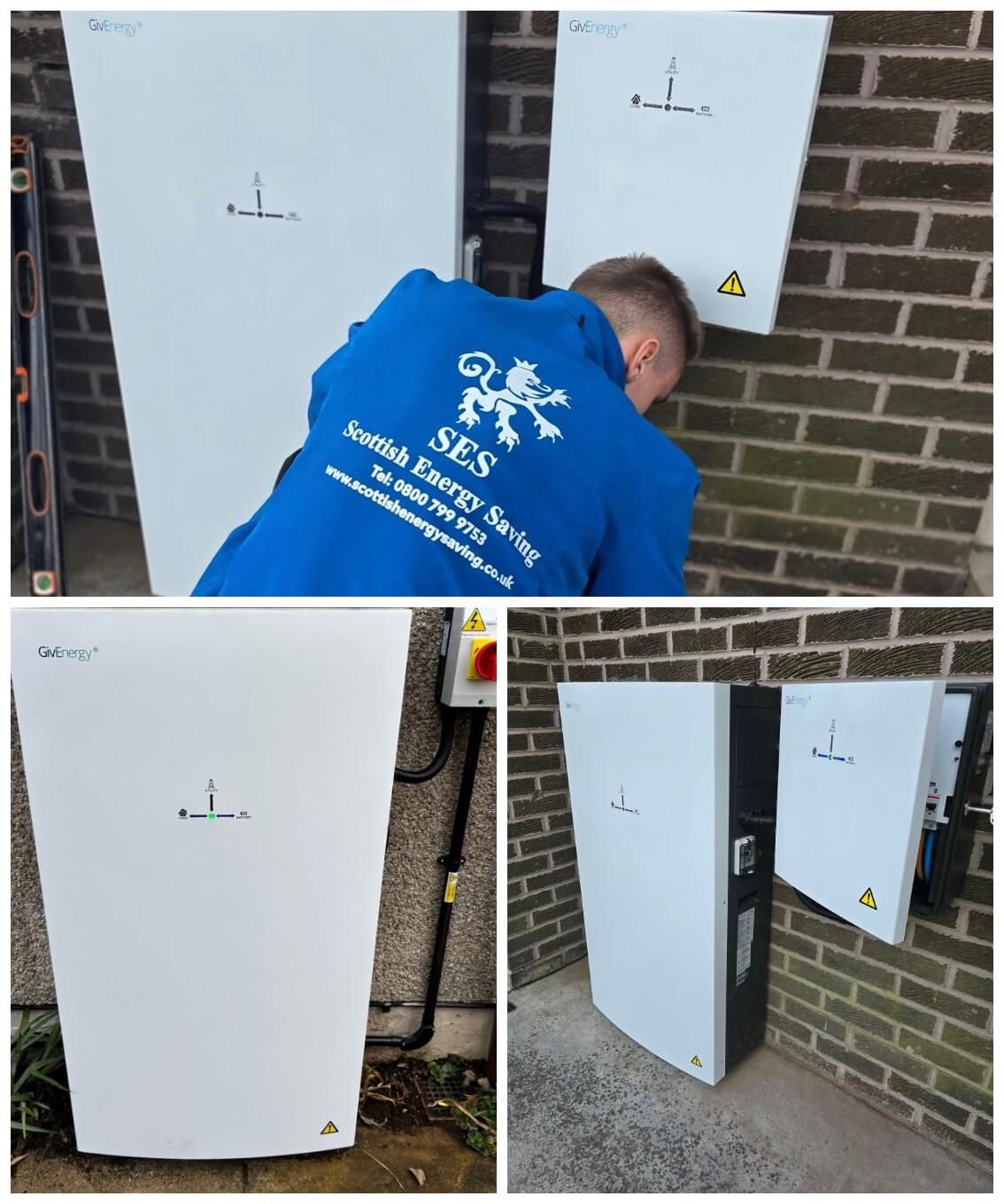 Solar battery storage unit connected to a home energy system, ensuring uninterrupted power supply and enhanced efficiency.